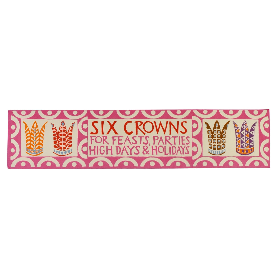 Decorative banner with text &