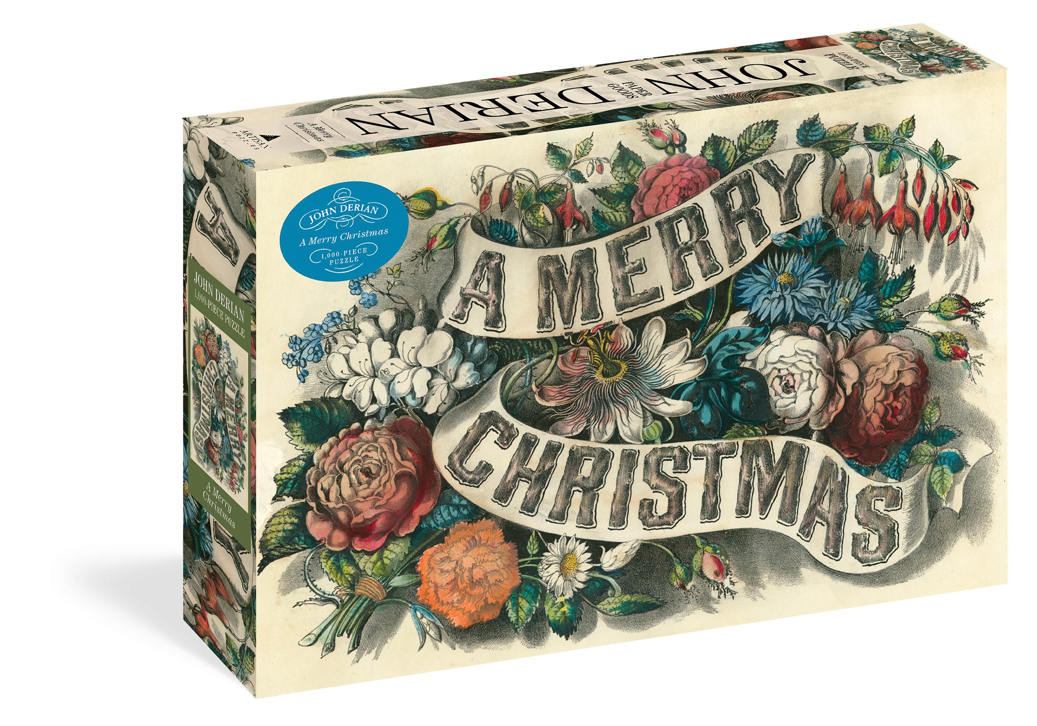 John Derian: Merry Christmas 1,000 Piece Puzzle