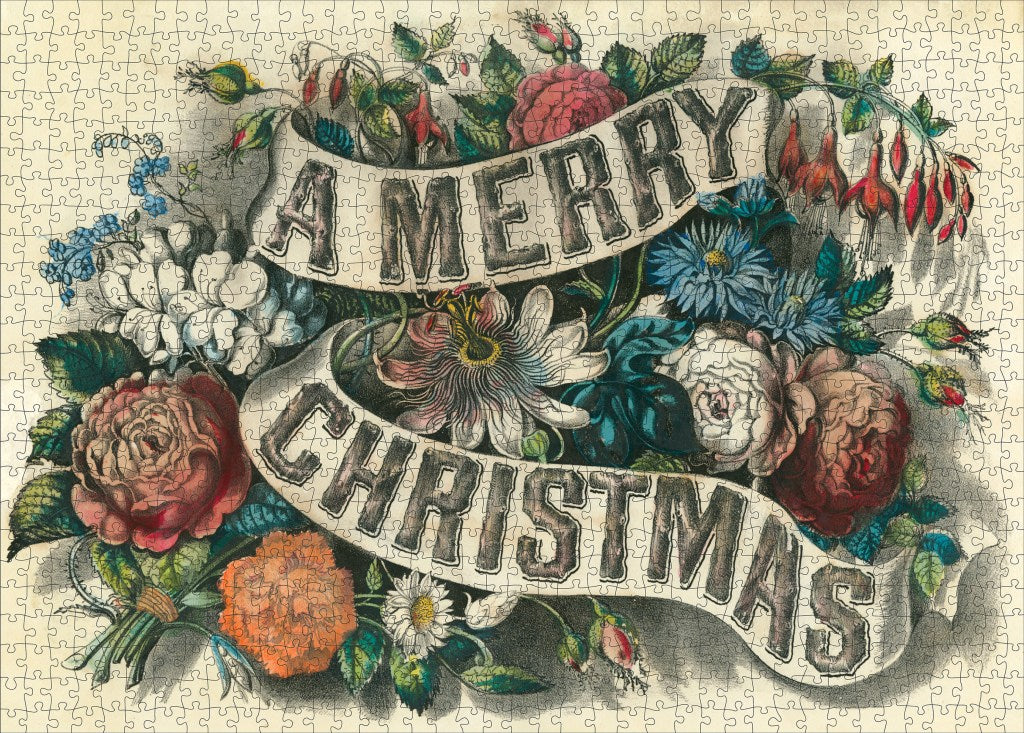 John Derian: Merry Christmas 1,000 Piece Puzzle
