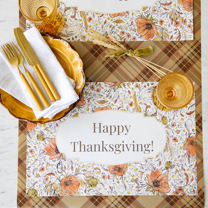 Autumn Arrangement Personalized Placemat