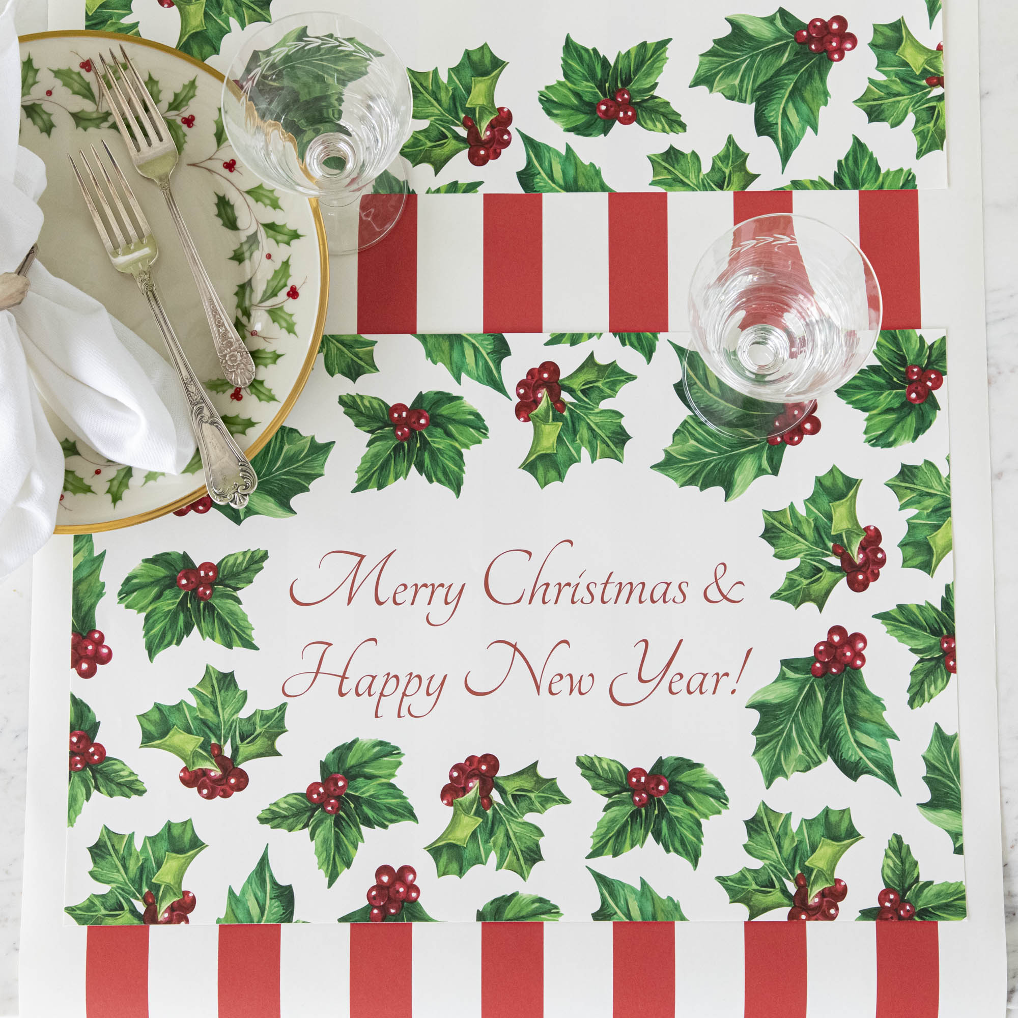 Holly Personalized Placemat