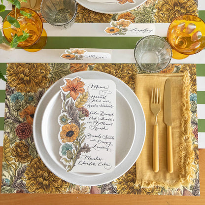 Autumn Acanthus Placemat