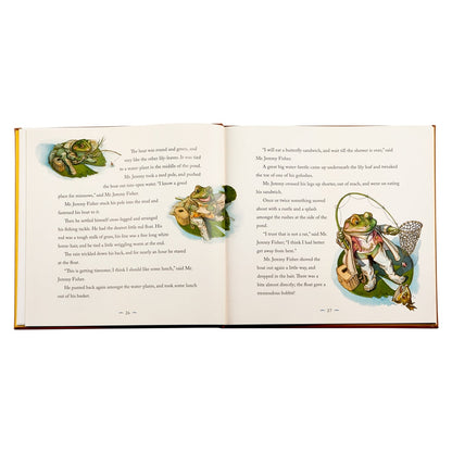 The Classic Tale of Peter Rabbit Leather Book