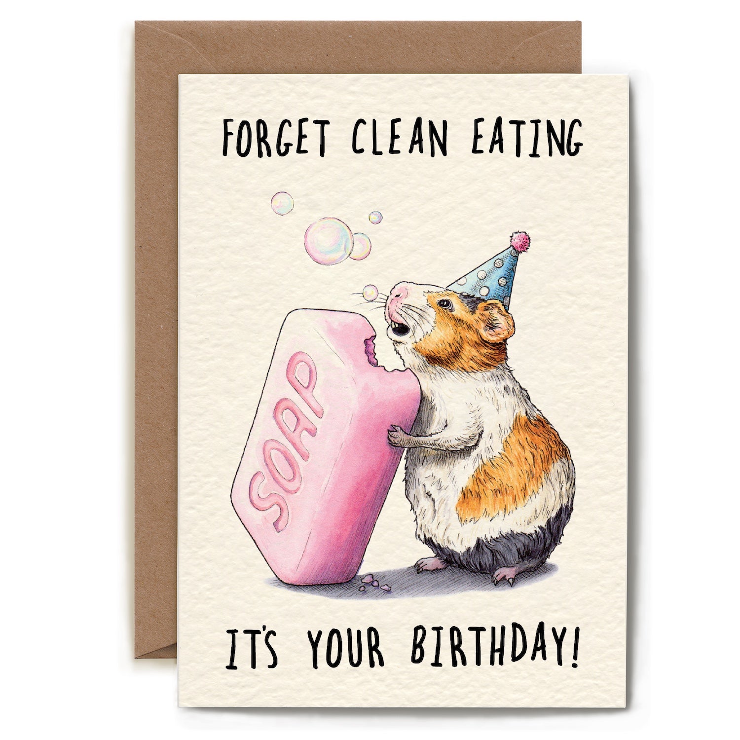 Clean Eating Birthday Card