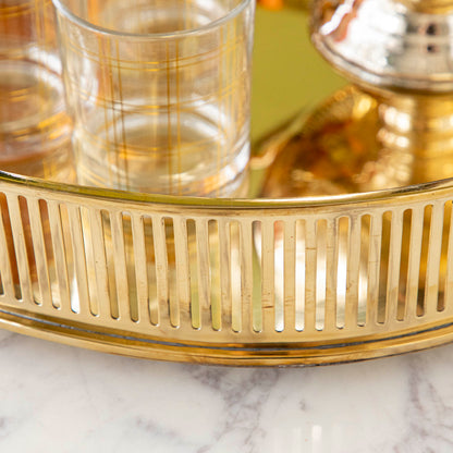 Brass Oval Tray