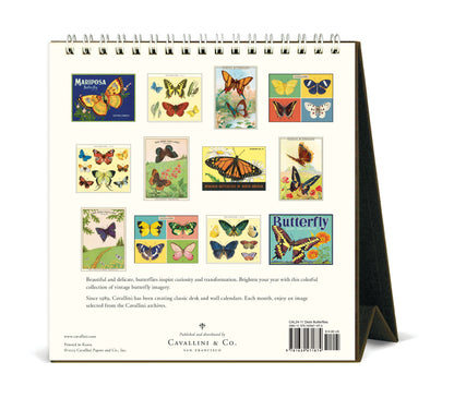 Butterflies Desk Calendar
