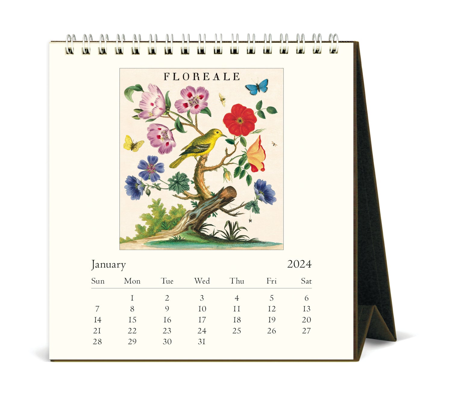 Floreal Desk Calendar