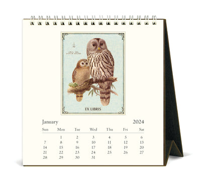 Owls Desk Calendar