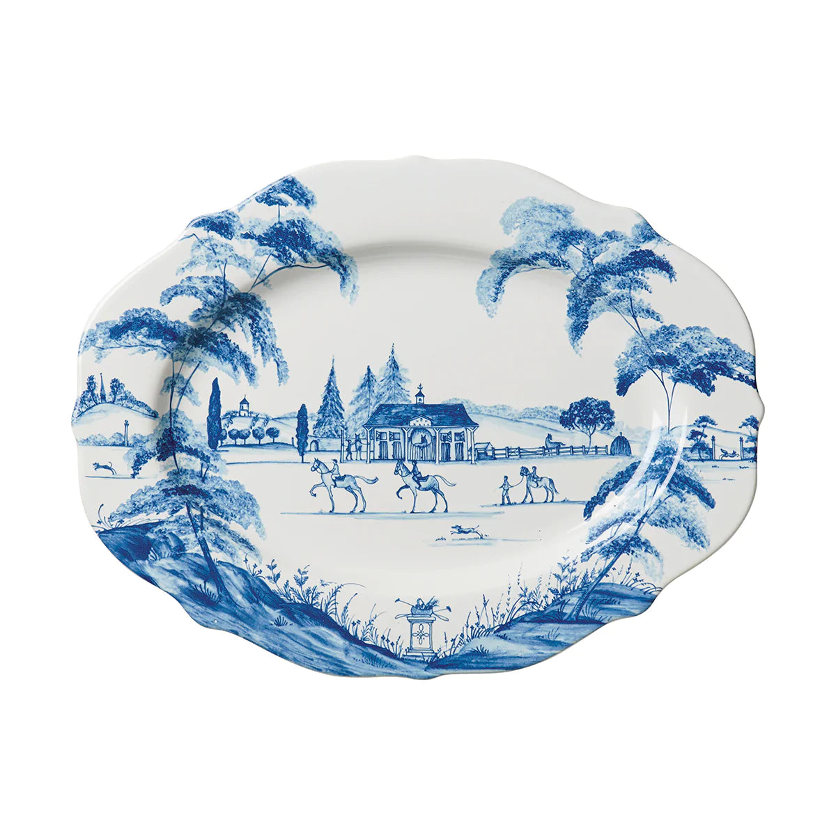 Country Estate Delft Blue Serveware