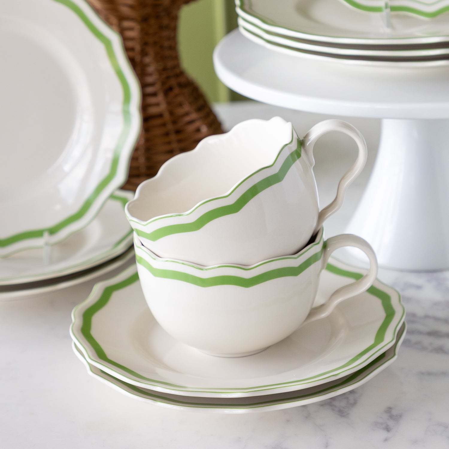 Green Icing on the Cake Dinnerware