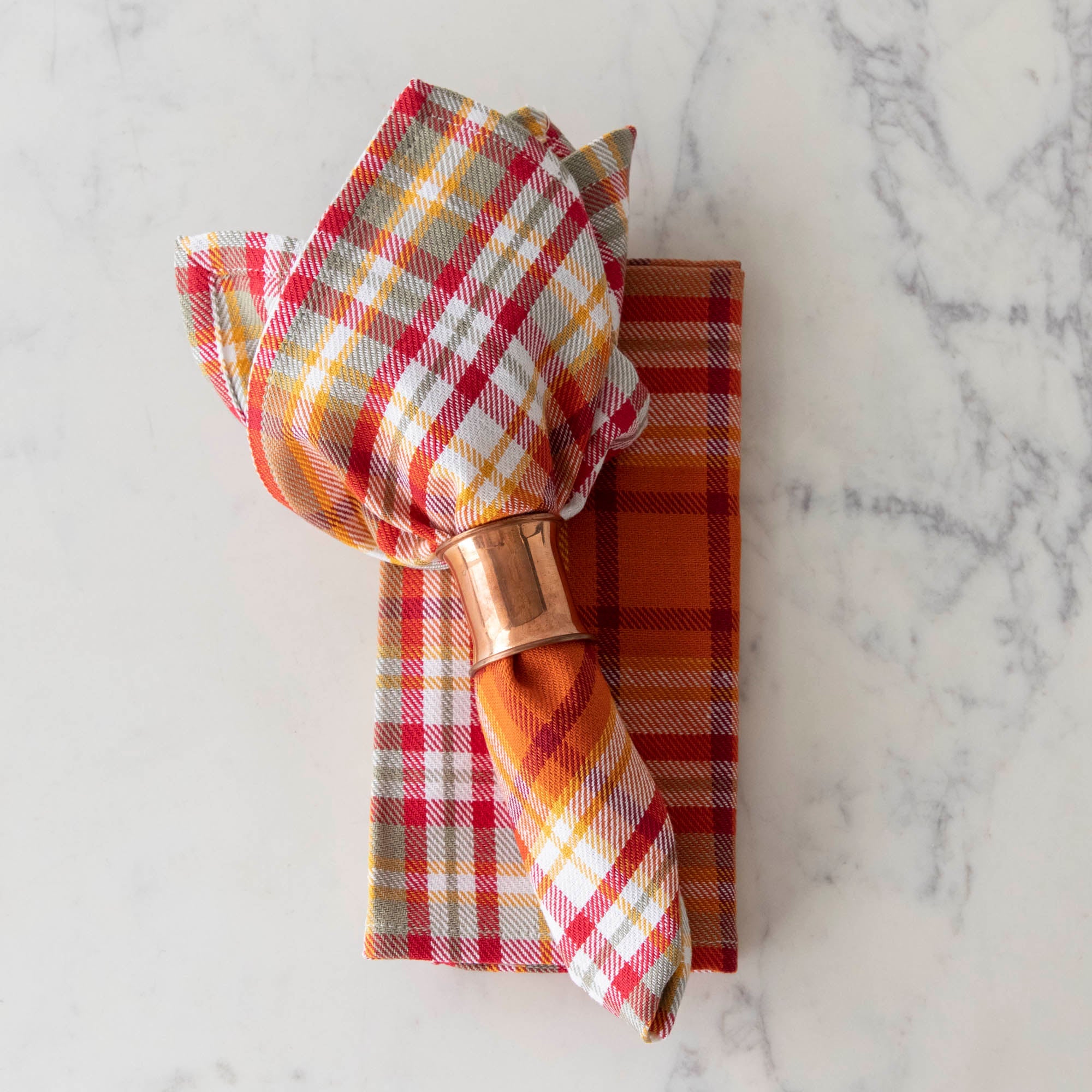 Autumn Plaid Napkins