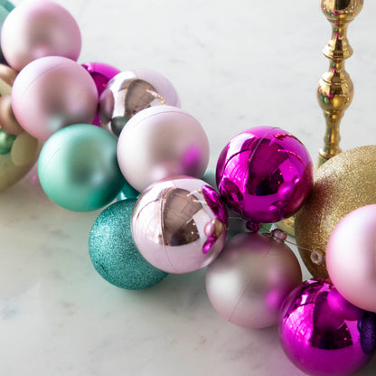 Pastel Collected Ornament Garland