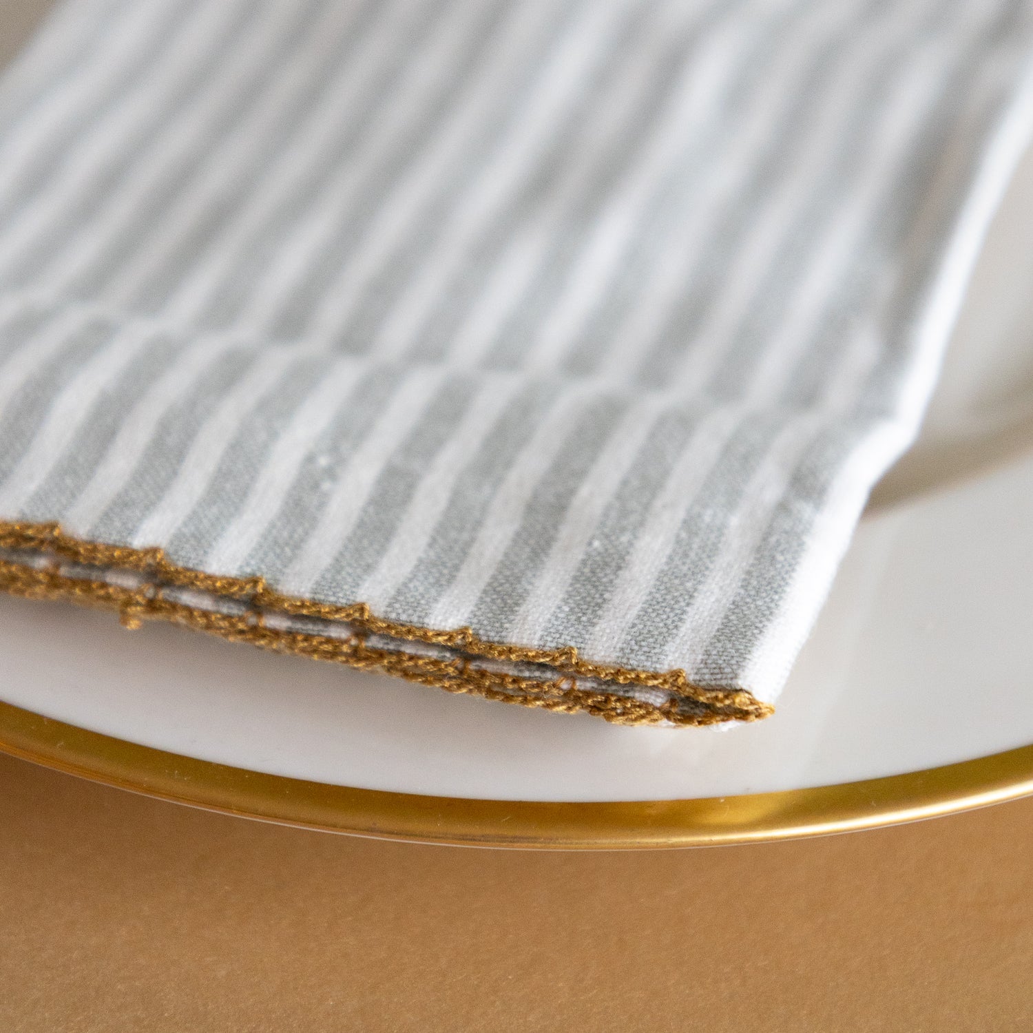 Striped Cotton Napkin