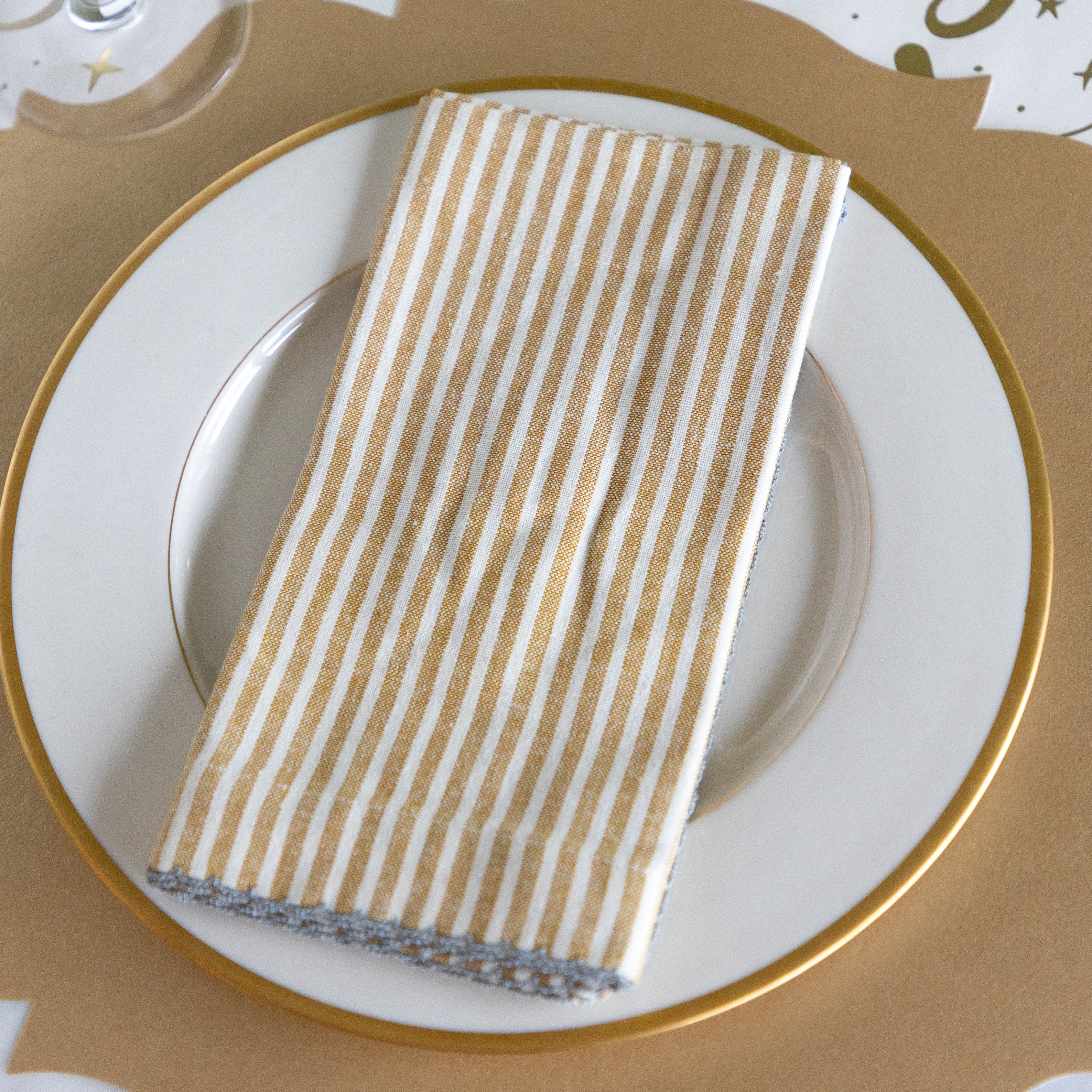 Striped Cotton Napkin