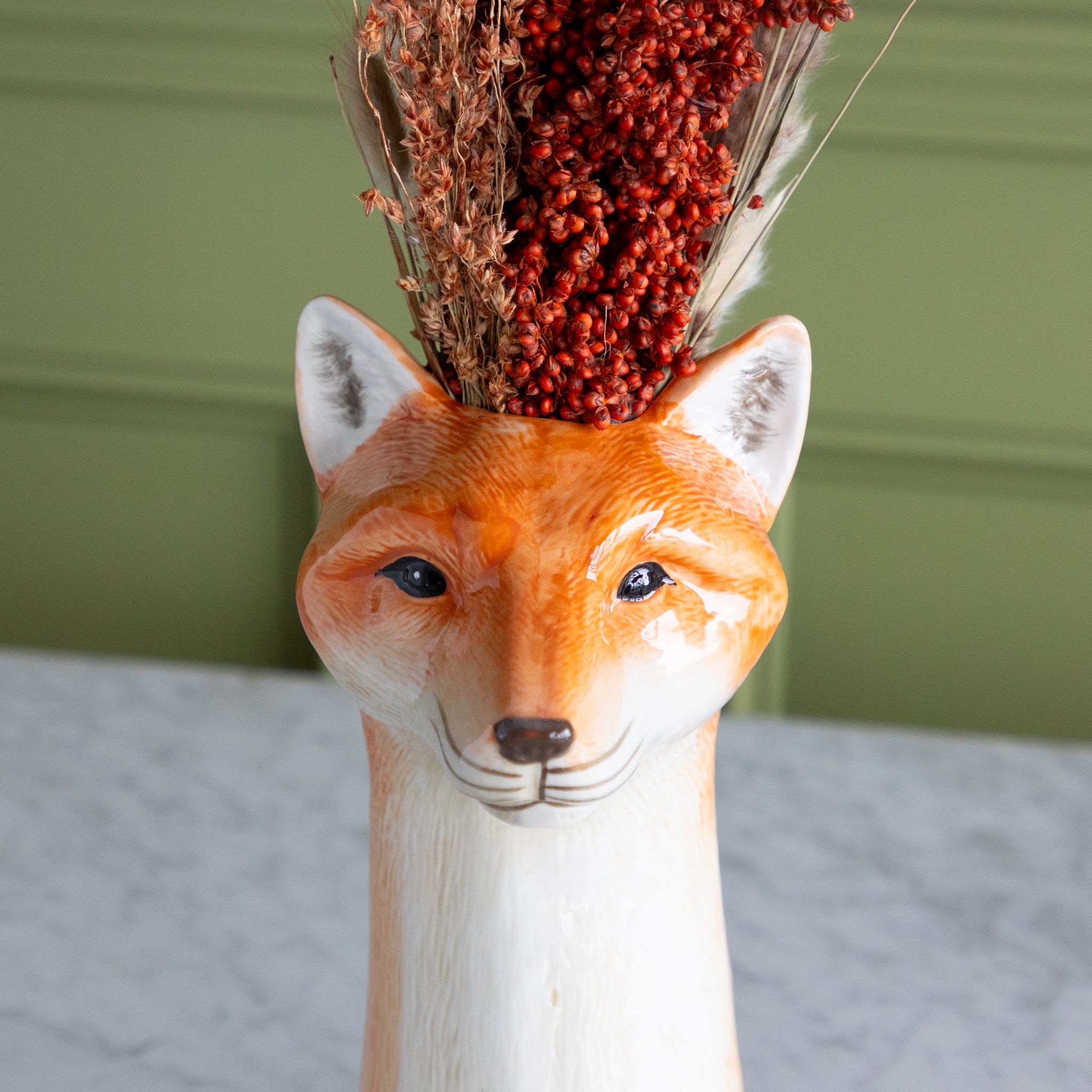 Close up of the Fox&