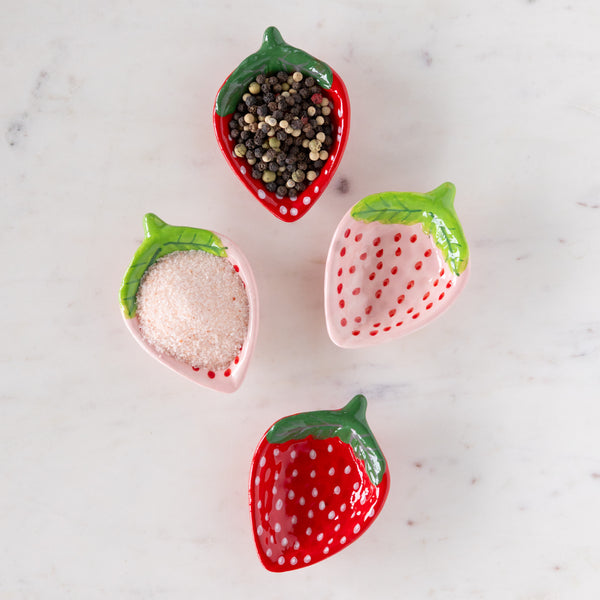 Ceramic Strawberry Shaped Dish – Hester & Cook