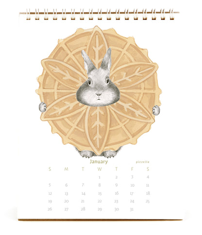 The 2025 Bunny Calendar Hopping Straight to Dessert