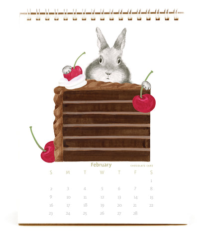 The 2025 Bunny Calendar Hopping Straight to Dessert