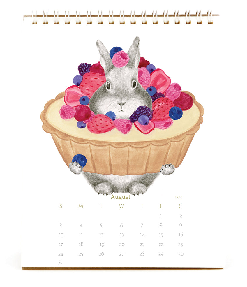 The 2025 Bunny Calendar Hopping Straight to Dessert