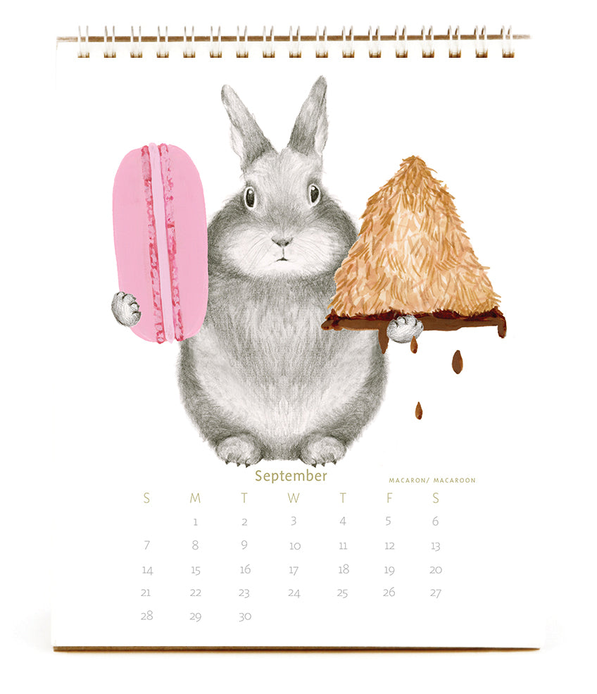 The 2025 Bunny Calendar Hopping Straight to Dessert