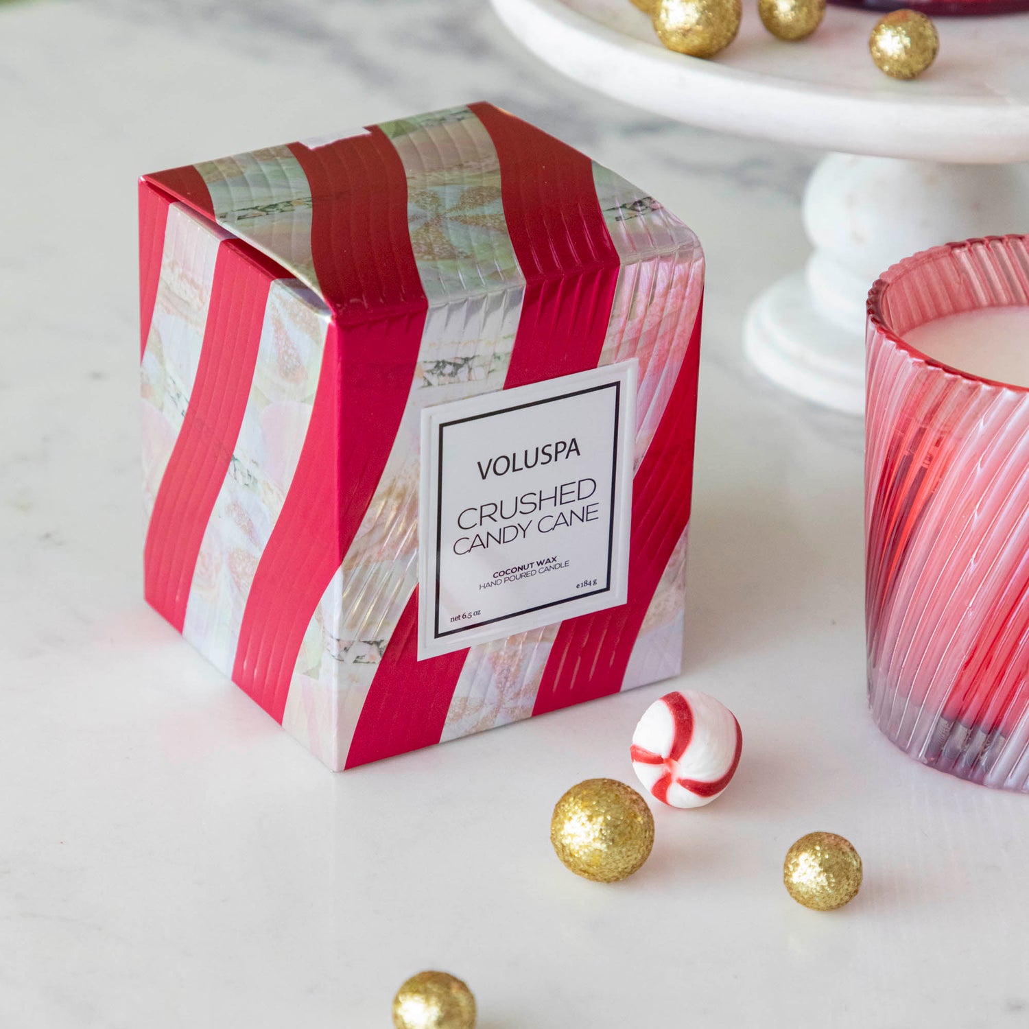 Crushed Candy Cane Candle