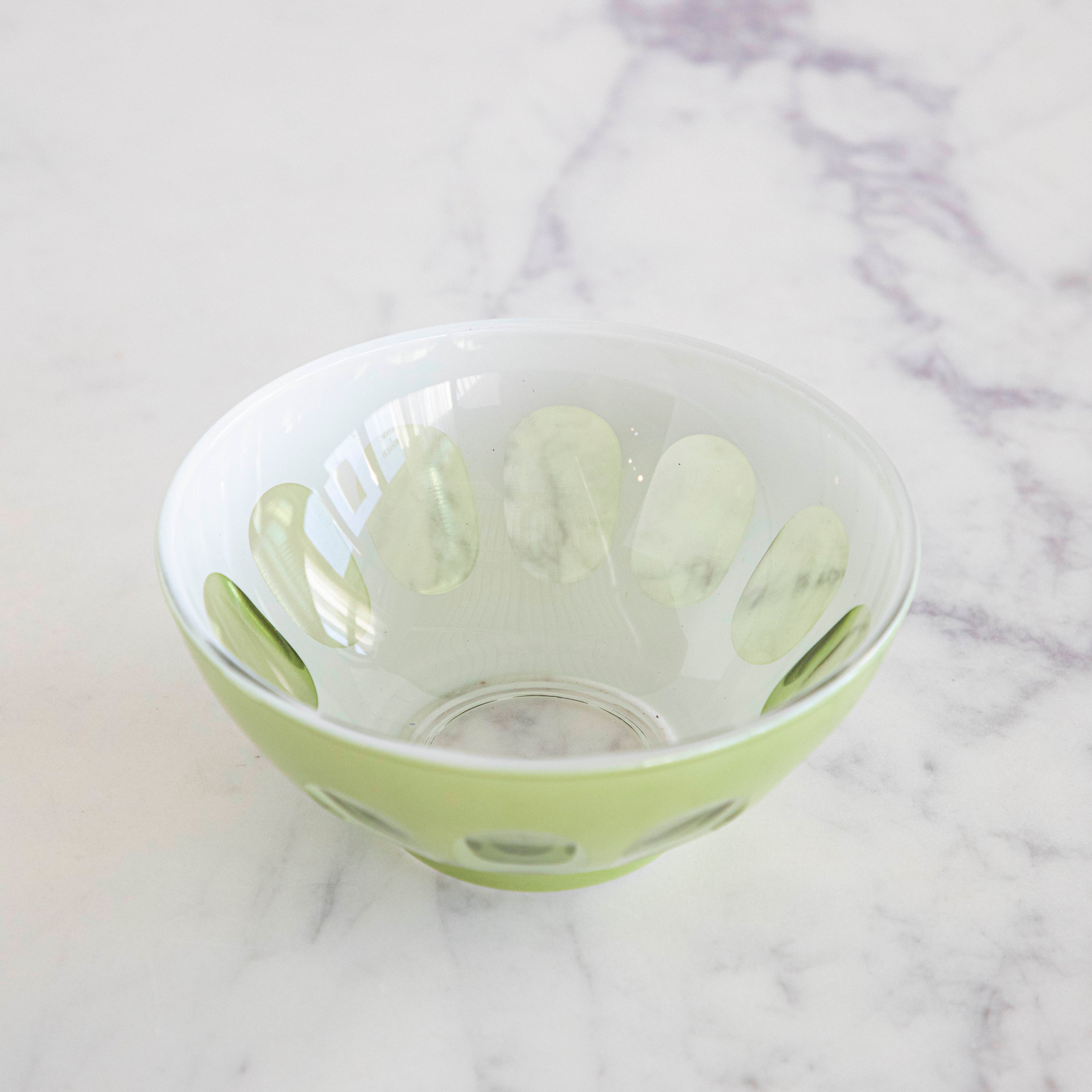 Rialto Pale Sage Glass Bowl