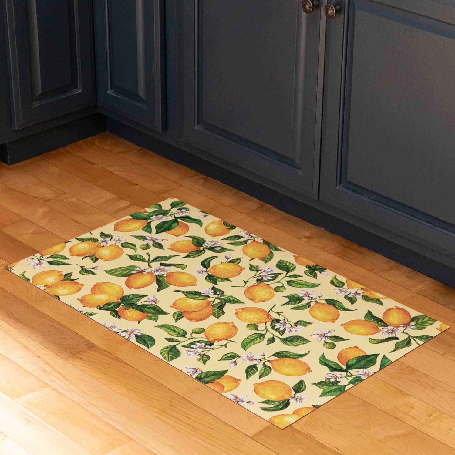 Lemons Vinyl Floor Mat