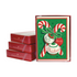 Candy Canes Christmas Boxed Set of 10 Notecards.