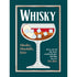 Vintage-inspired Whiskey: Shake, Muddle, Stir book cover design featuring a coupe glass illustration with a playful geometric pattern, perfect for home bar essentials and a beginner&