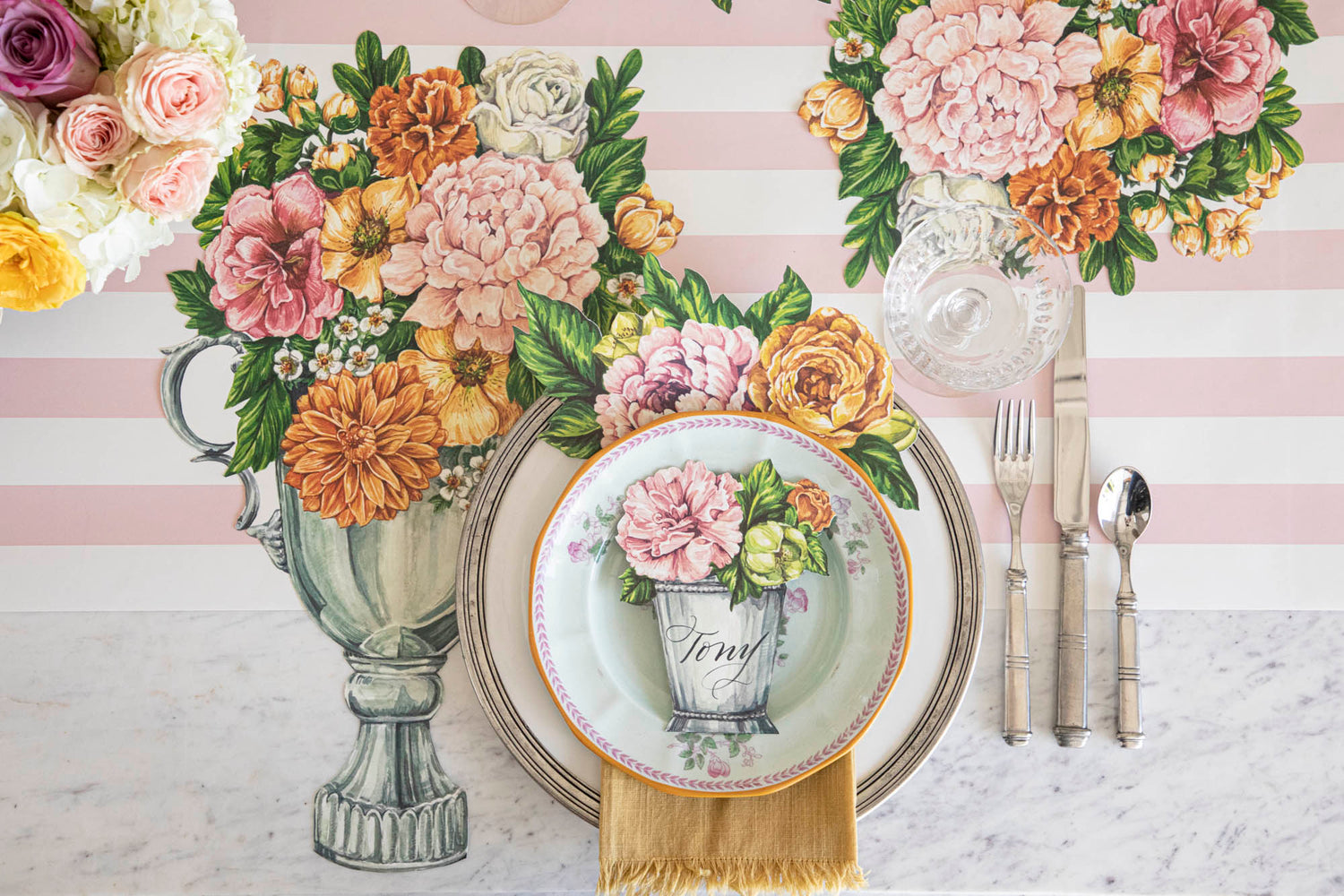 A race day table setting with Hester &amp; Cook&