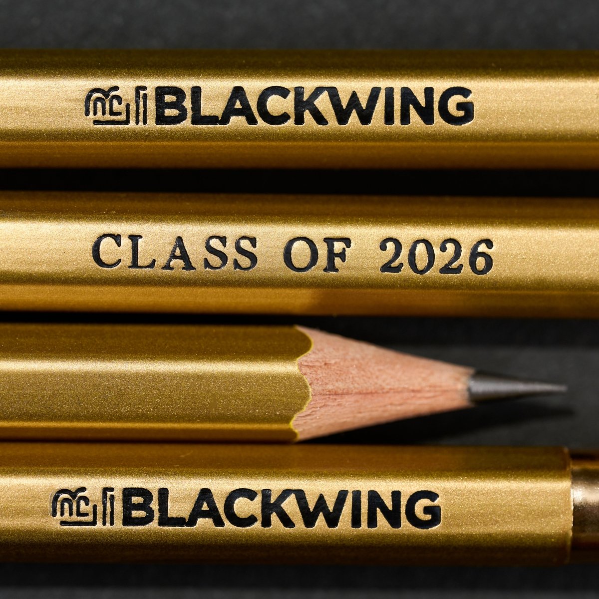 Gold pencils with &