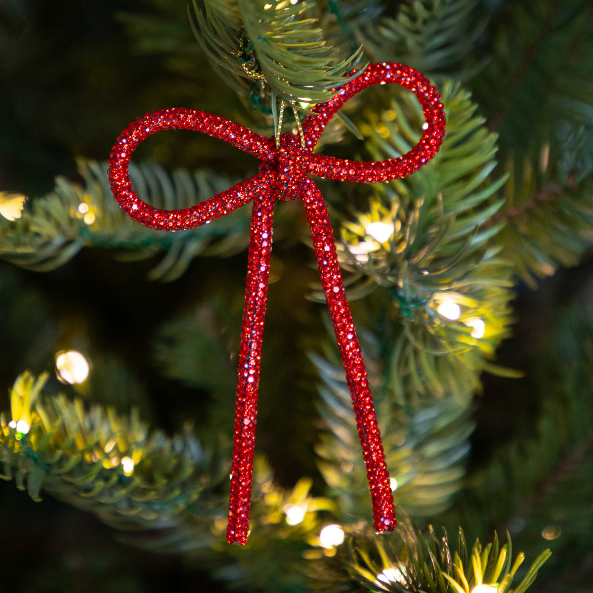 Beaded Bow Ornament