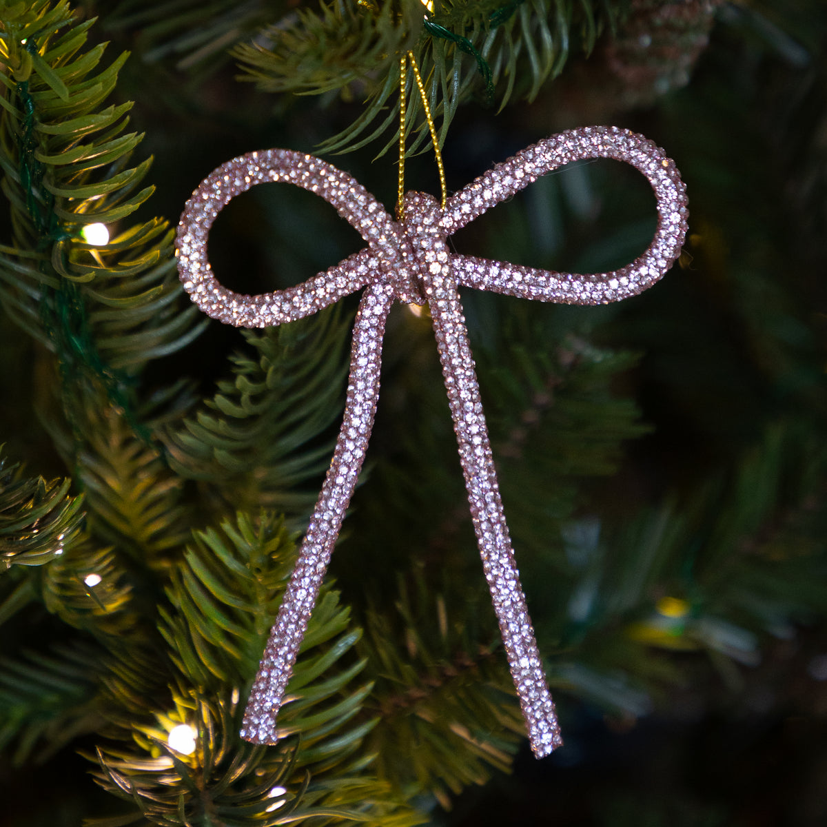 Beaded Bow Ornament