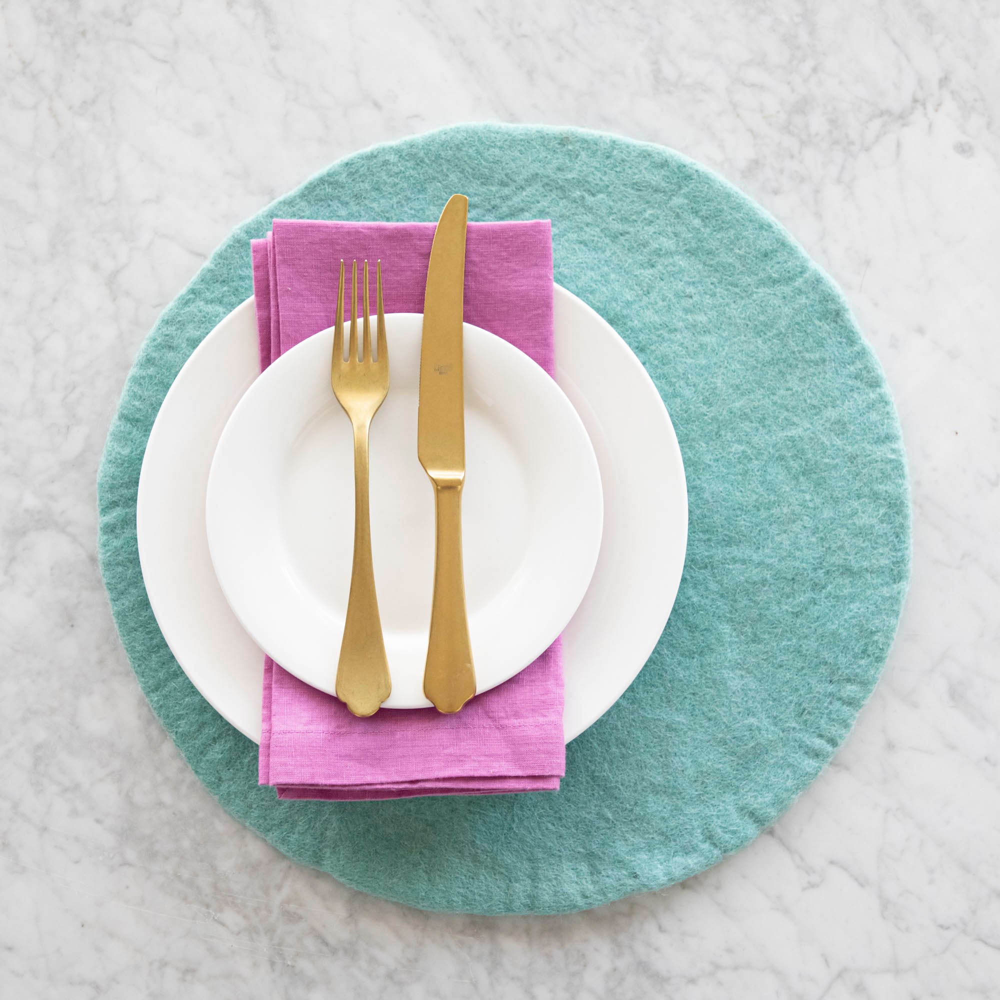 Seafoam Felt Placemat