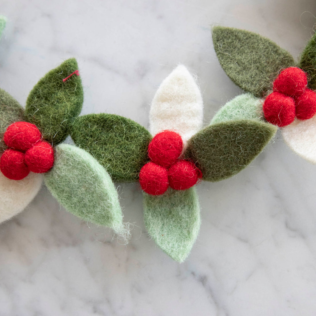 Felt Berry Wreath