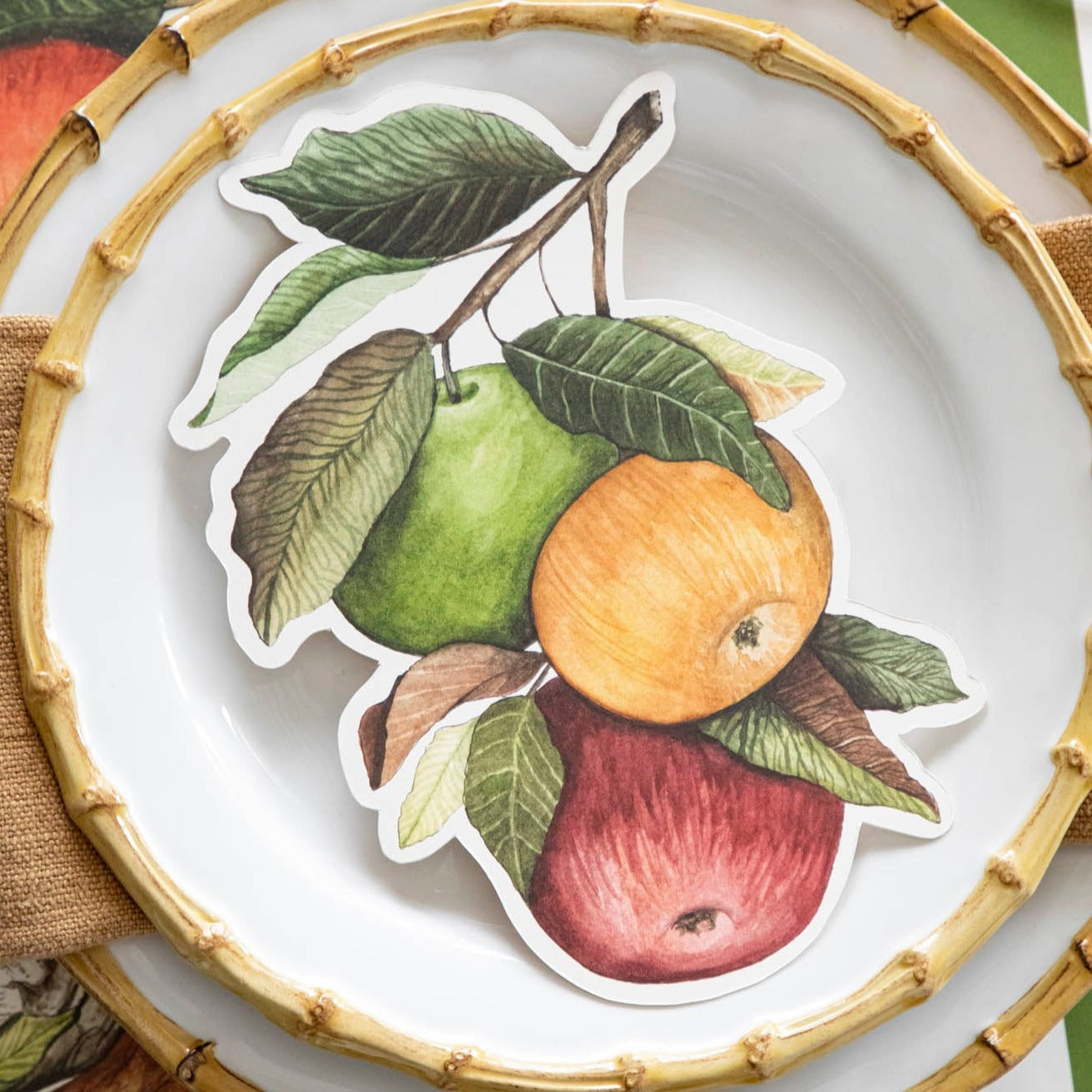 Heirloom Apples Table Accent