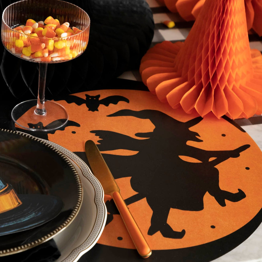 Diecut Wicked Witch Placemat Hester & Cook