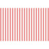 Vertical, evenly spaced red lines in a thin-thick-thin pattern over a white background.