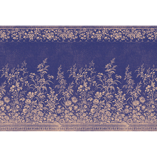 Navy Woven Floral Placemat