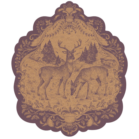 Die-Cut Fable Fauna Placemat