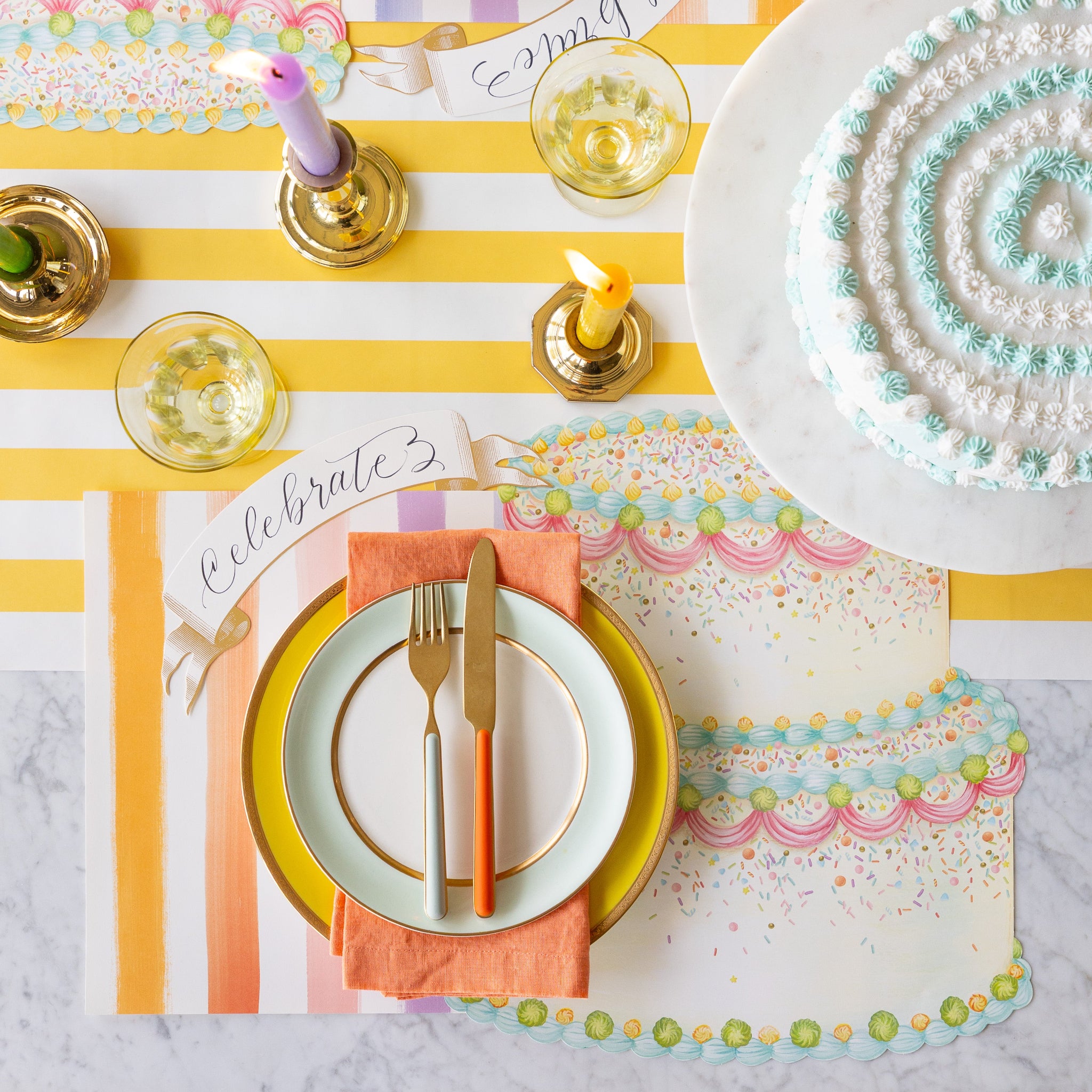 Hester & Cook French Frame Placemat - Thumbnail 4