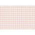 A Hester & Cook Pink Painted Check Placemat on a white background.
