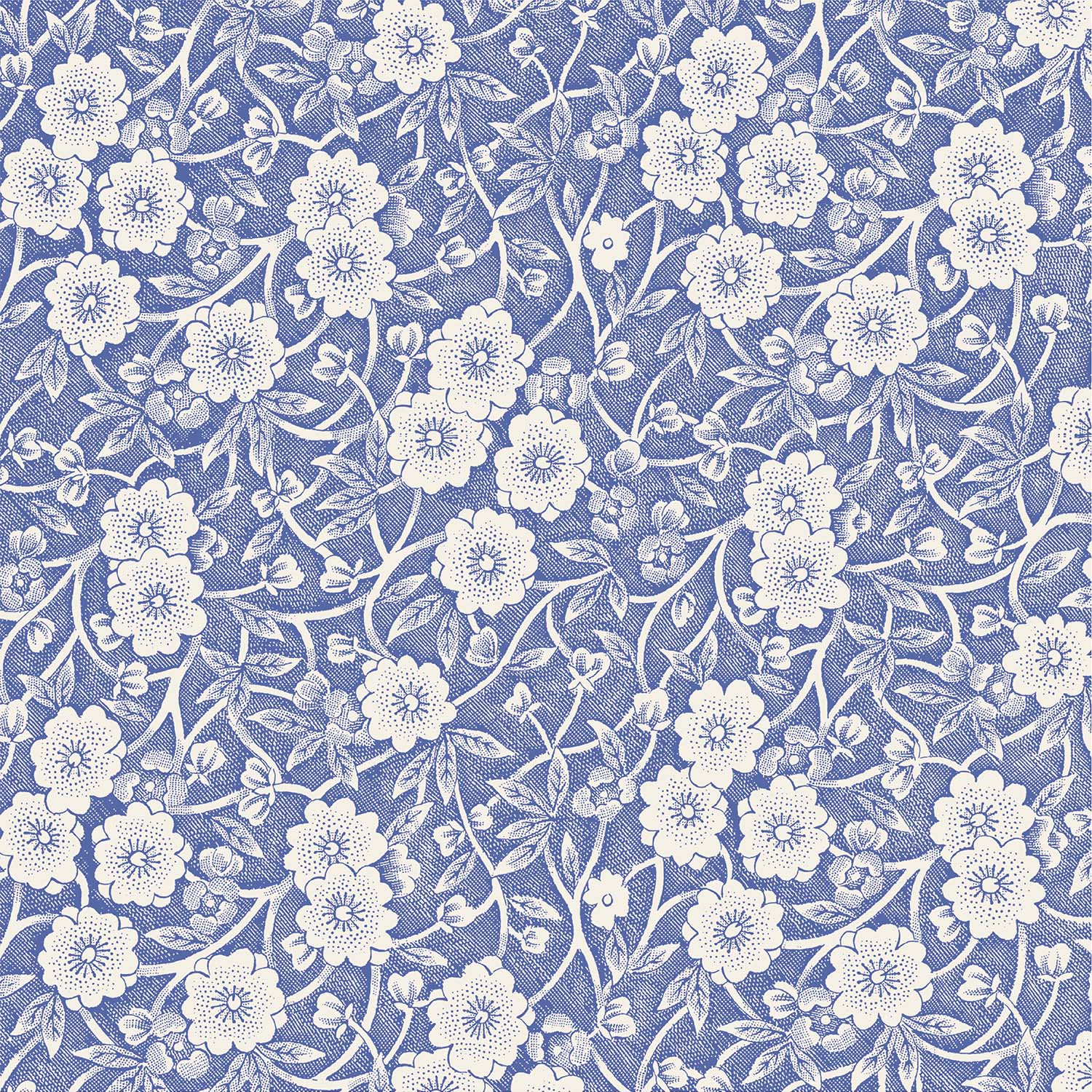 Blue Calico Cocktail Napkins – Hester & Cook