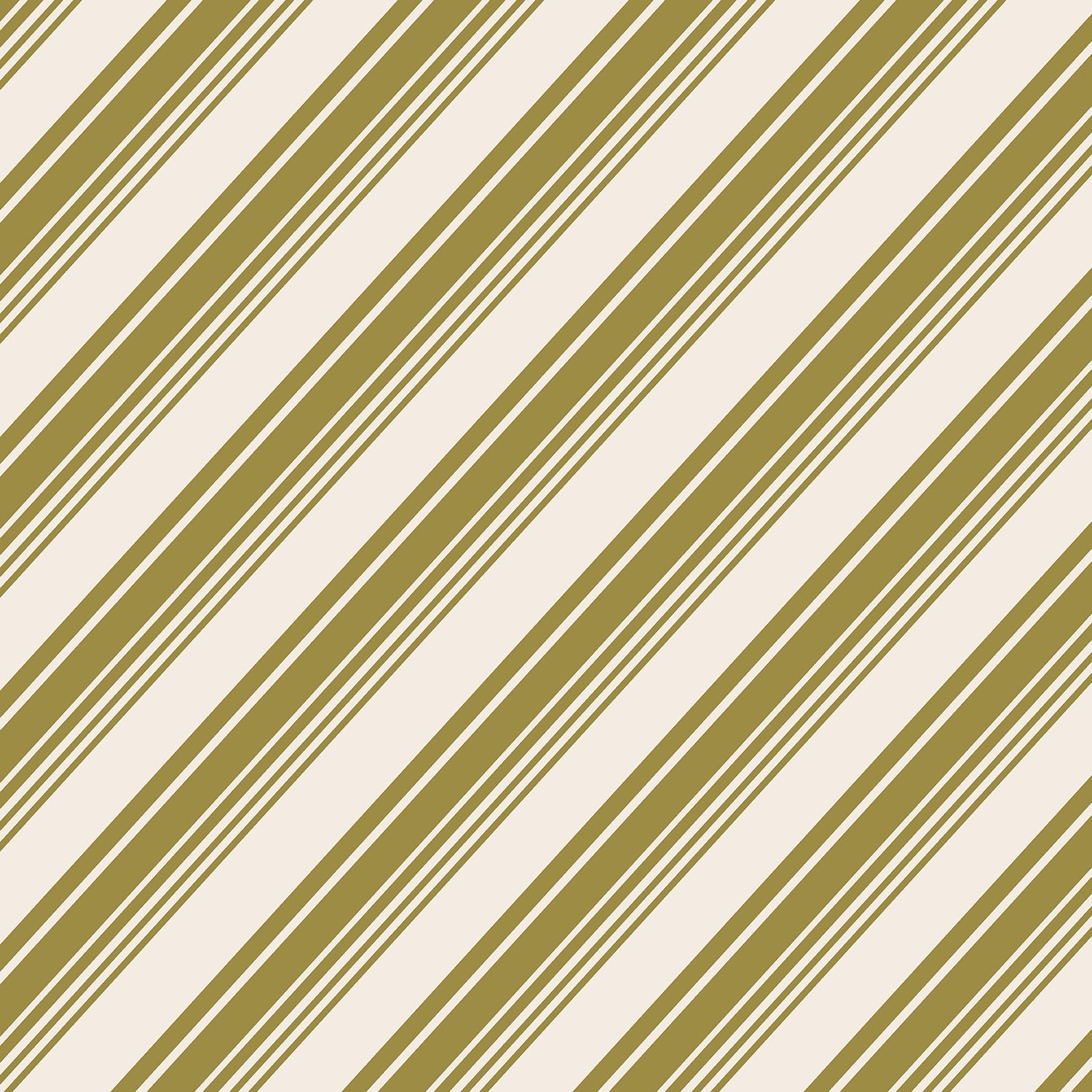 Gold Peppermint Stripe Napkins