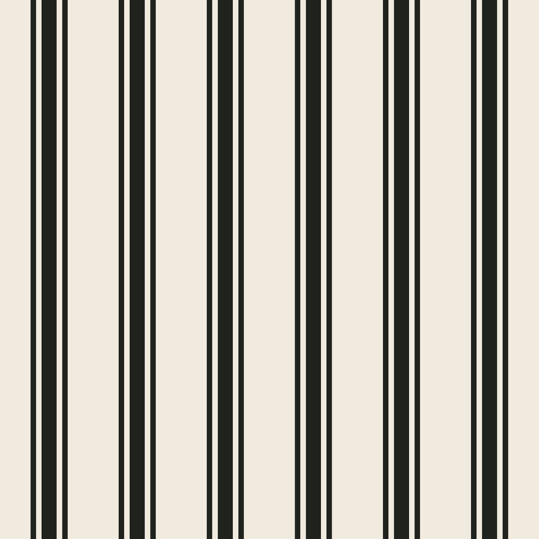 Black vertical stripes on a beige background.