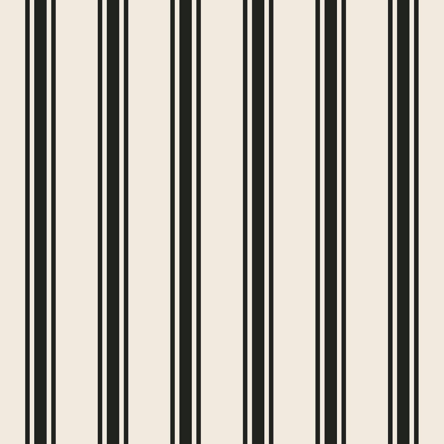 Black vertical stripes on a beige background.