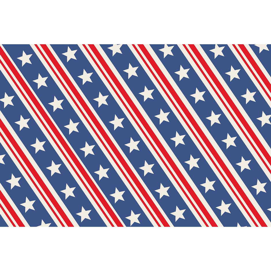 Stars and Stripes Paper Placemats