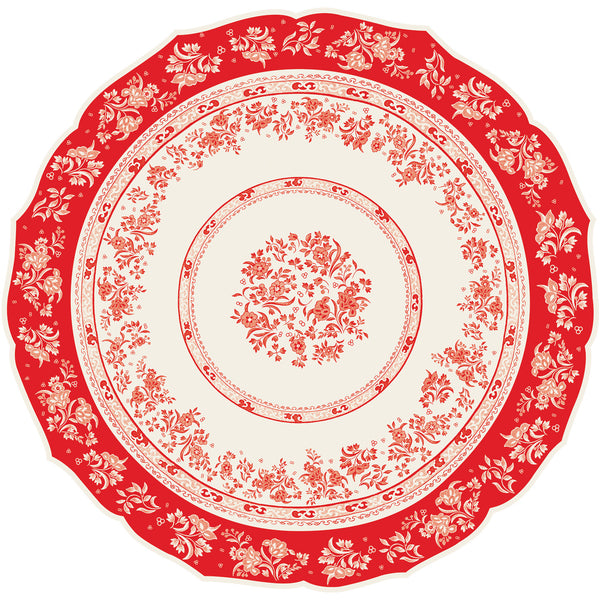 Die-cut Red Regal Placemat – Hester & Cook
