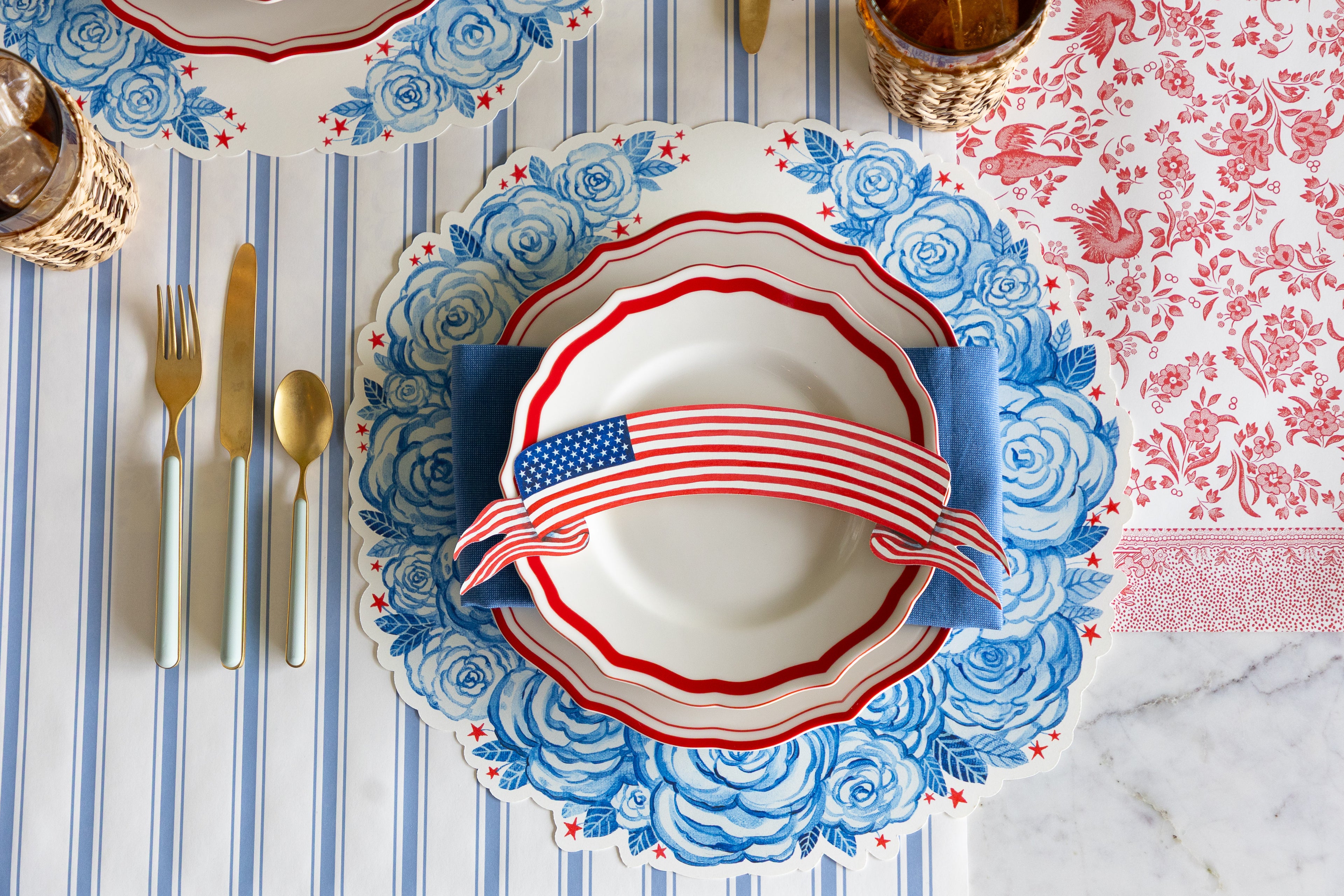 Red Icing on the Cake Dinnerware