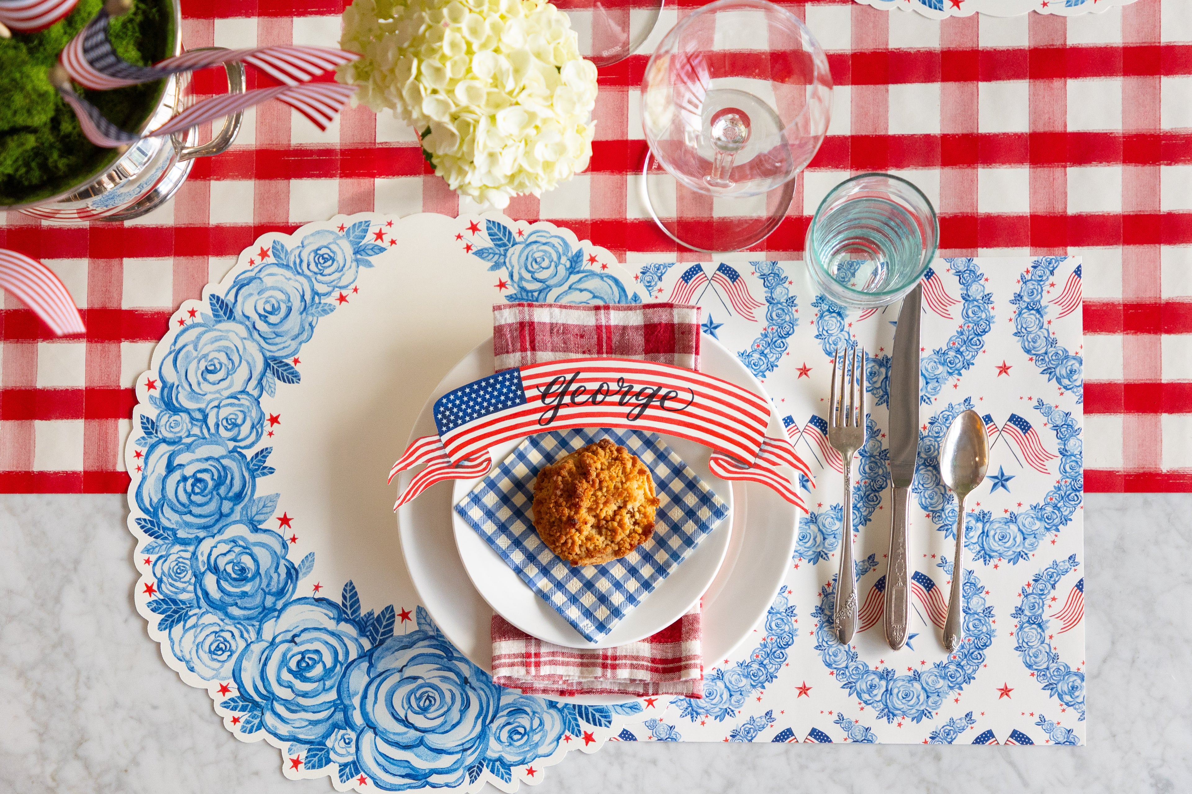 American Floral Placemat